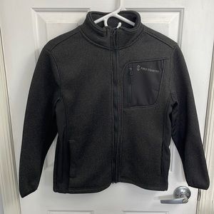 Boys black/gray jacket size 10-12 by free country